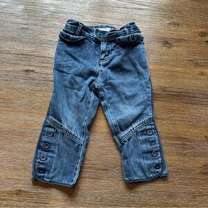 3/20$ Joe Fresh Toddler Denim Jeans with Button Accents size 2T
